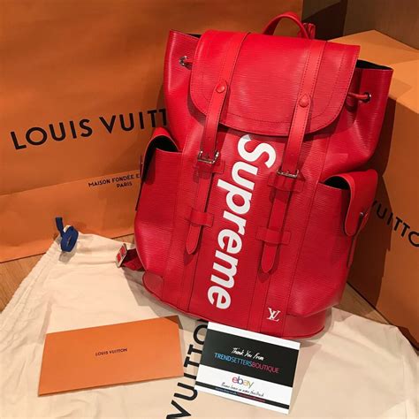 lv supreme backpack stockx|louis vuitton christopher backpack price.